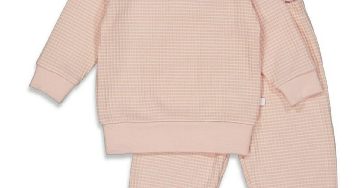 feetje wafel pyjama roze