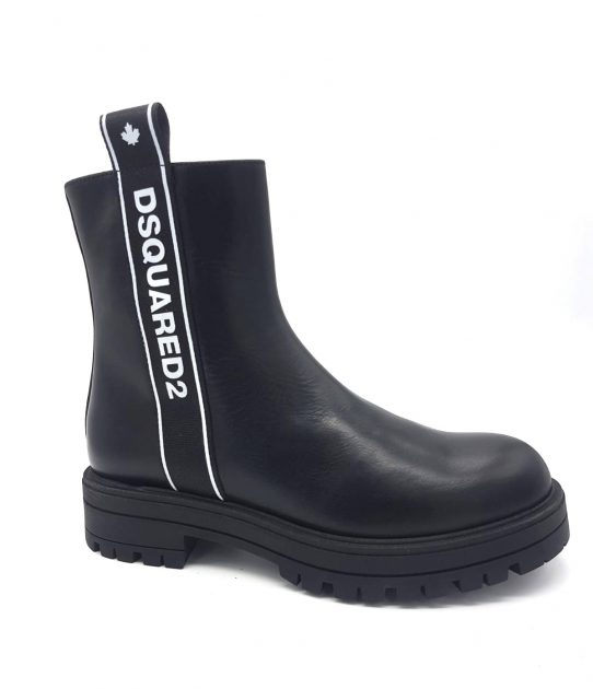 DSQUARED2 Zwarte sneakers - Artishock Luxe en exclusieve mode