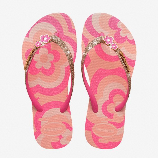 KIDS SLIM GLITTER II Schoenen Slippers