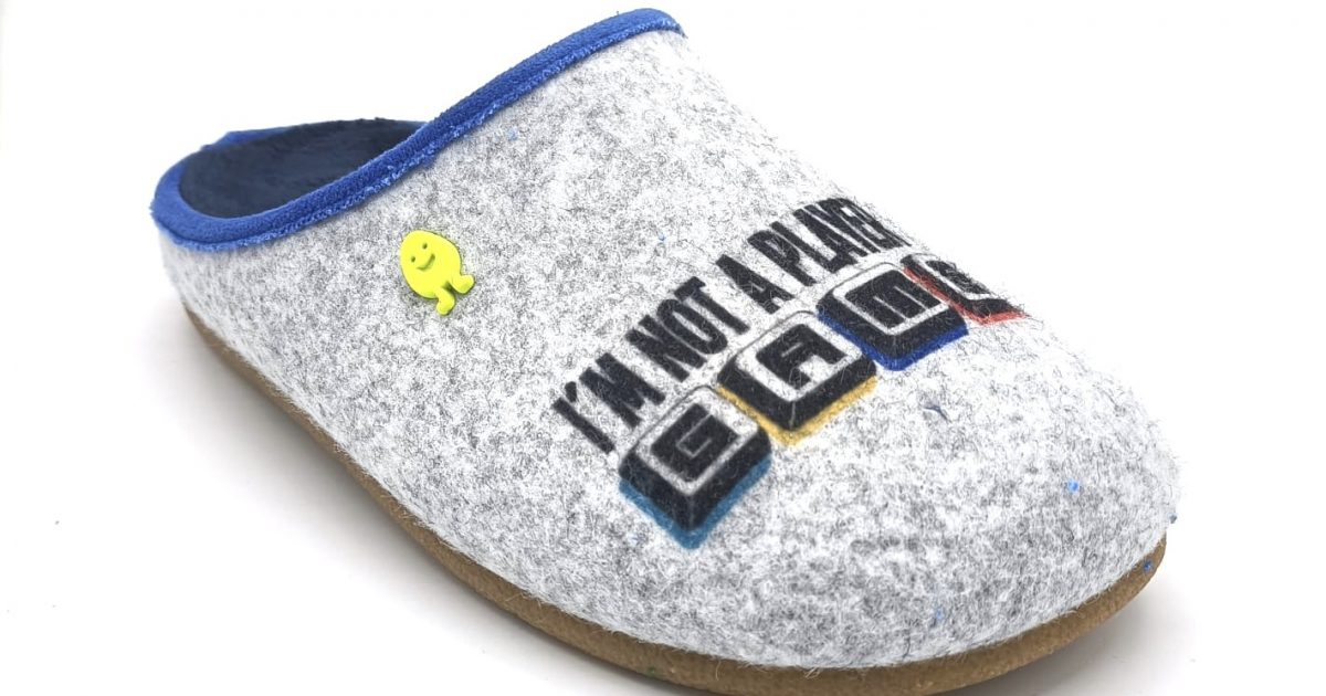 HOT POTATOES GLANEGG, Pantofole Bambini e ragazzi, Gris, 32 EU
